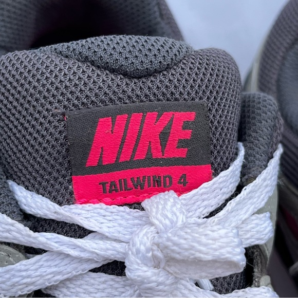 Nike Air Max Tailwind 4 Flywire Gray Pink Lace Up Running Shoes Sneakers Size 9 - Picture 11 of 13